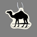 Paper Air Freshener Tag W/ Tab - Camel (Silhouette)